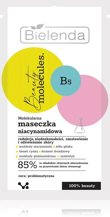 Bielenda Beauty Molecules Molecular Niacinamide Mask 8G (8 g)