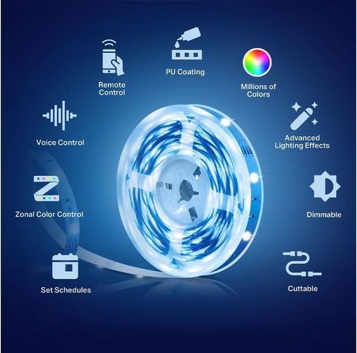 Immagine prodotto TP-Link Tapo (Multicolore, 500 cm, Interno)