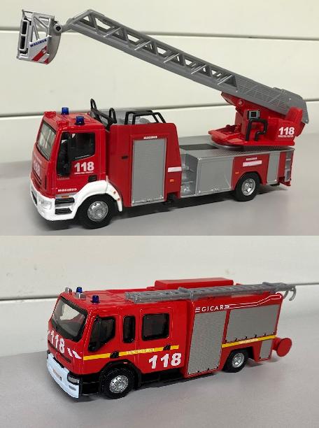 Produktbild Bburago Feuerwehr Fahrzeuge assortiert 1/50