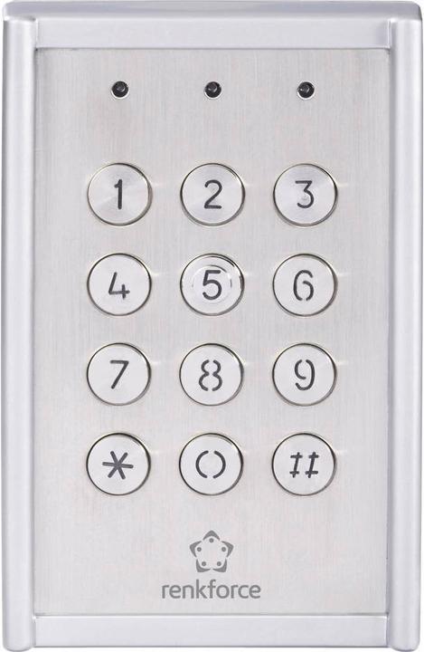Produktbild Renkforce 2er-Set Wetterfestes Codeschloss IP65 (Elektronische Zahlenkombination)
