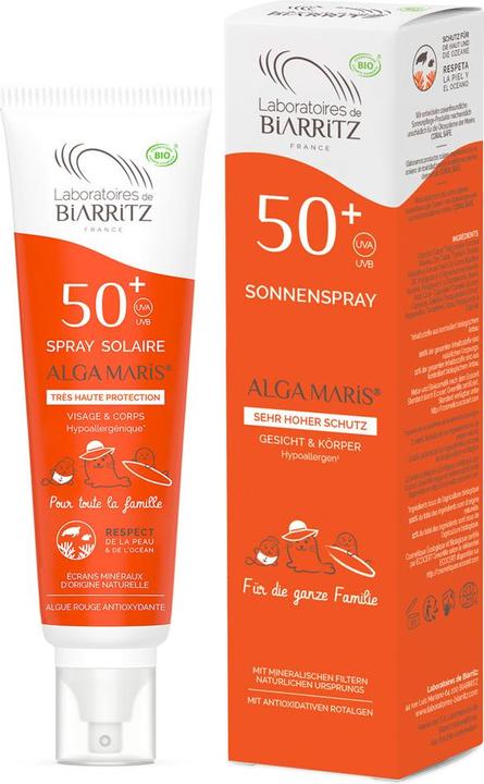 Immagine prodotto Laboratoires de Biarritz Alga Maris Organic (Spray solare, SPF 50, 150 ml, 500 g)