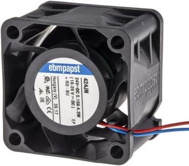Image du produit Papst DC fan, low power, 40x28mm 31cu.m/h 24V (40 mm)