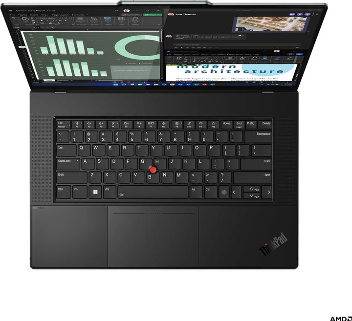 Image du produit Lenovo ThinkPad Z16 Gen 2 (16", AMD Ryzen 9 Pro 7940HS, 64 Go, 1000 Go, DE)