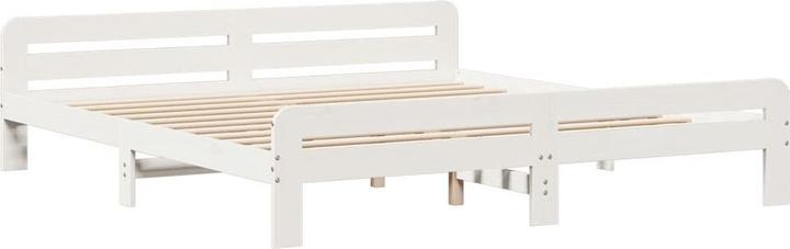Image du produit vidaXL Bett mit Regal (180 x 200 cm)