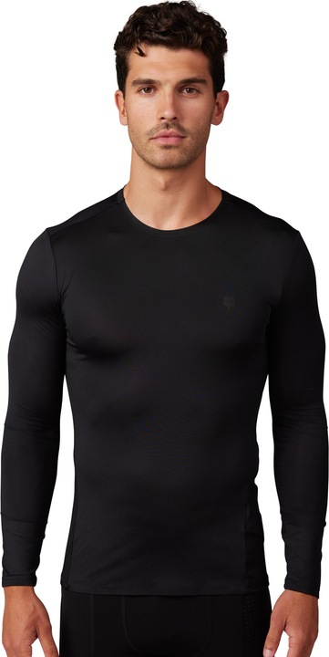 Actual product image Fox Tee 23 Tecbase Ls Shirt Blk 2x (XXL)