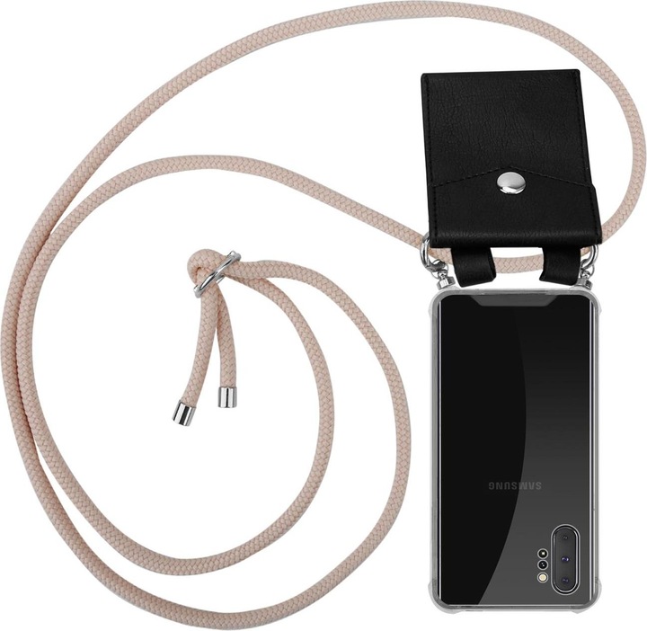 Produktbild Cadorabo TPU Handy Kette SILBER Cover