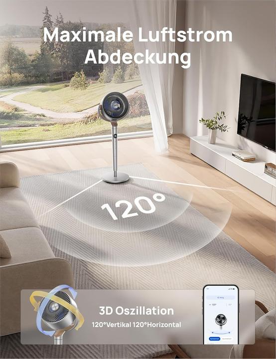 Image du produit Dreo Ventilateur sur pied Smart (20 dB)