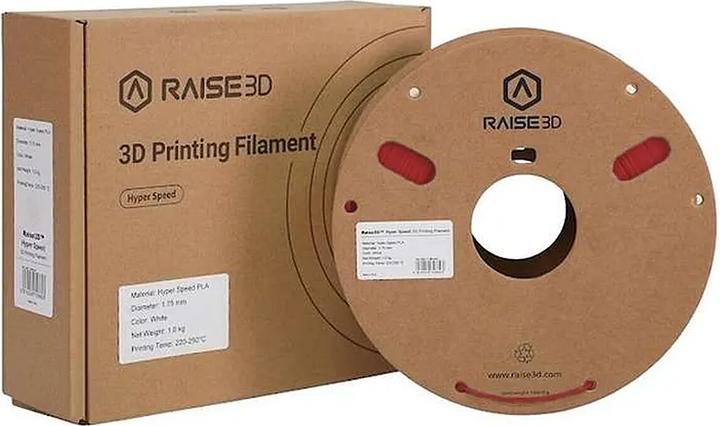 Immagine prodotto Raise3D Filamento Hyper Speed PLA rosso 1,0 kg 1,75 mm (PLA, 1000 g)
