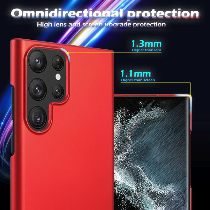 Produktbild Cadorabo HC Matt Metall Hülle (Samsung Galaxy S22 Ultra)