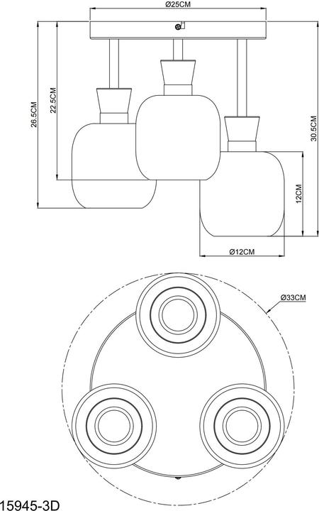 Produktbild Globo Brokana (E14)