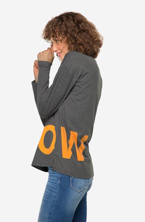 Actual product image Laurasøn Now Lettered Long Sleeve Tee (L)