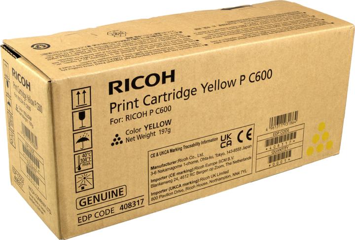 Produktbild RICOH 408317 (Y)