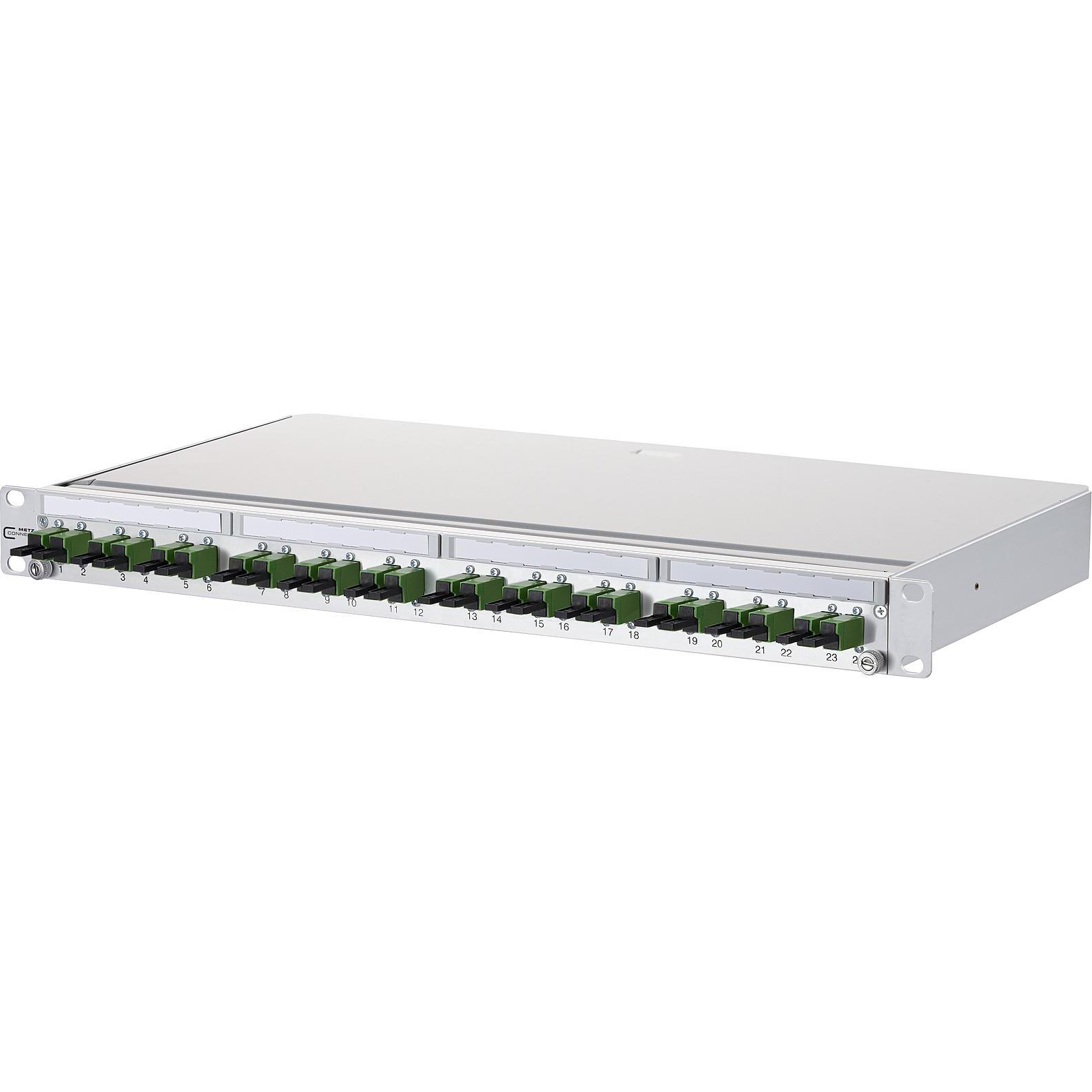 Metz Connect LWL-Patchfeld, Server Zubehör, Grau