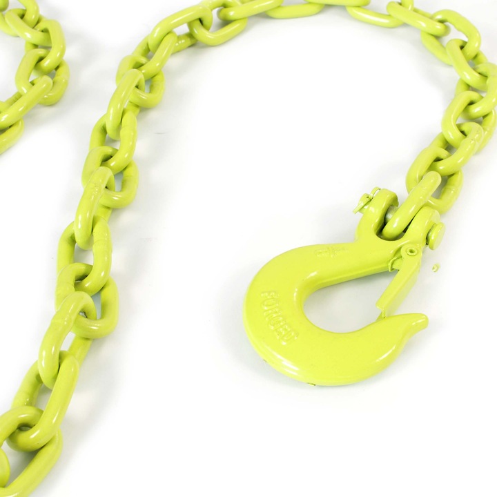 Produktbild XPOtool Forstkette Rückekette rund 1,83m x 10mm Aufhängeglied Sicherheitshaken