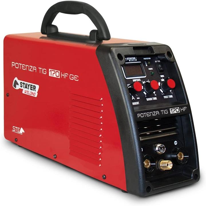 Stayer Welding Potenza Tig 170 Hf Inverter for welding machine Tig 170 60 A 4mm 5kg Kva5
