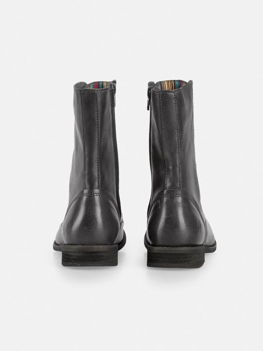 Immagine prodotto Felmini Stivale stringato Wide Fit W103 in vera pelle, con zip interna e tacco basso. (42)