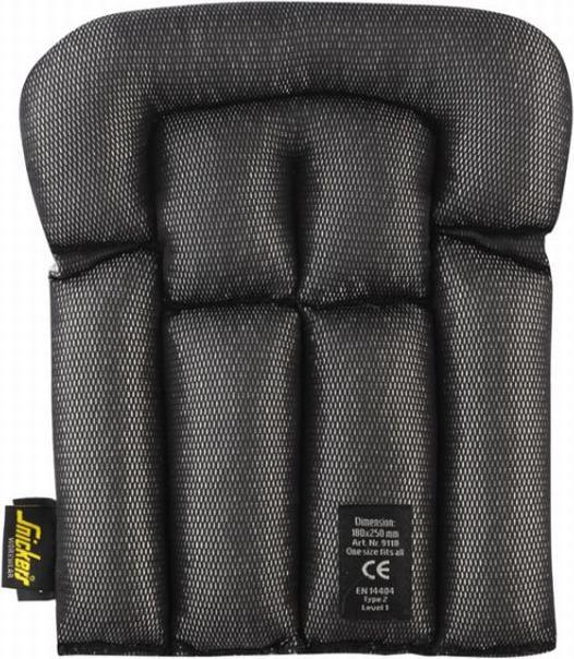 Image du produit Hultafors SNICKERS WORKWEAR Knaepuder åndbare model 9118 størrelse one size sort / grå 0408