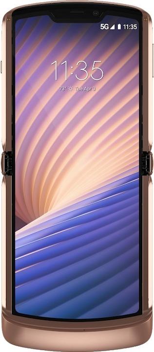 Produktbild Motorola Razr 5G (256 GB, Blush Gold, 6.20", SIM + eSIM, 5G)
