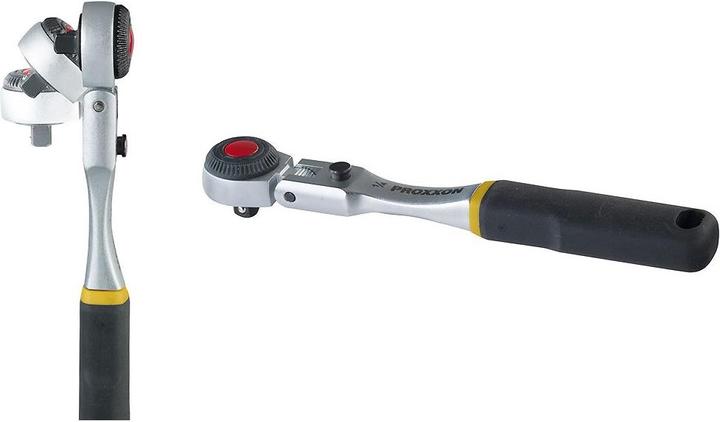 Actual product image Proxxon Standard ratchet with flexible head (1/4")