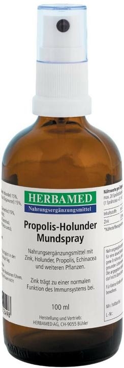 Immagine prodotto Herbamed Propolis-Holunder (1 pz., Getto vaporizzato, 198 g)