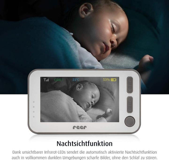 Produktbild Reer BabyCam XL (Babyphone mit Kamera, 300 m)