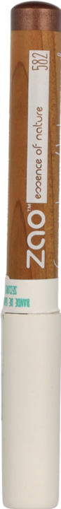 Image du produit ZAO Crayon yeux BIO Jumbo mine large N°582 Marron irisé - 2,1g - Make-up (#582 Marron nacré)