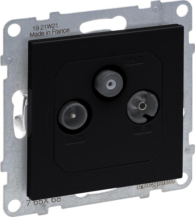 Produktbild Legrand SEANO Durchgangsdose TV-R-SAT (Dämpfer)