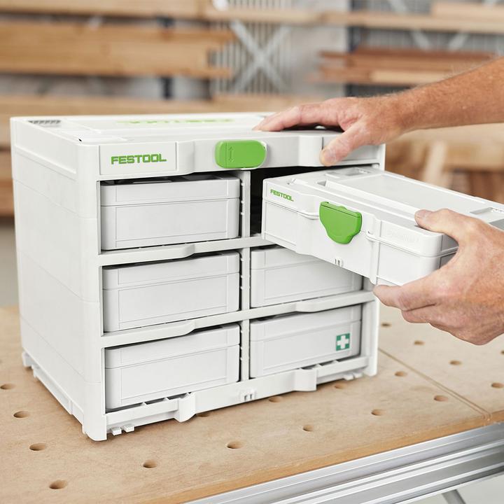 Actual product image Festool Forstner bit set SYS3 S 76-FB CE-SORT/5 (15, 20, 25, 30, 35 mm)