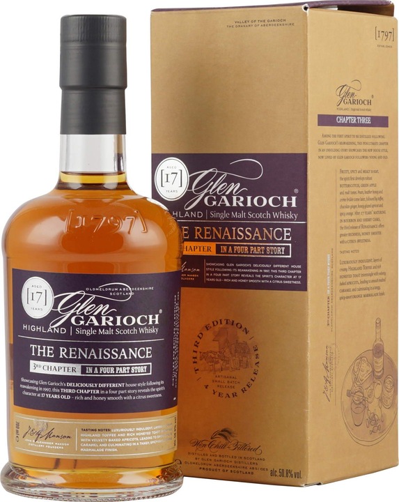 Actual product image Glen Garioch The Renaissance 3rd Chapter (Single Malt, Scotch whisky, 1 x 70 cl)
