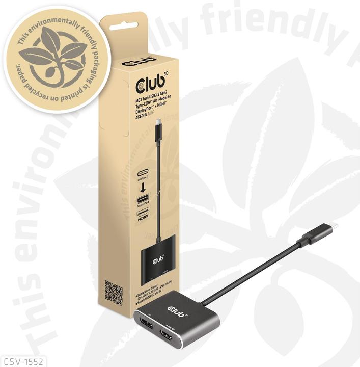 Produktbild Club 3D Usb-Hub (USB, 5.90 cm)