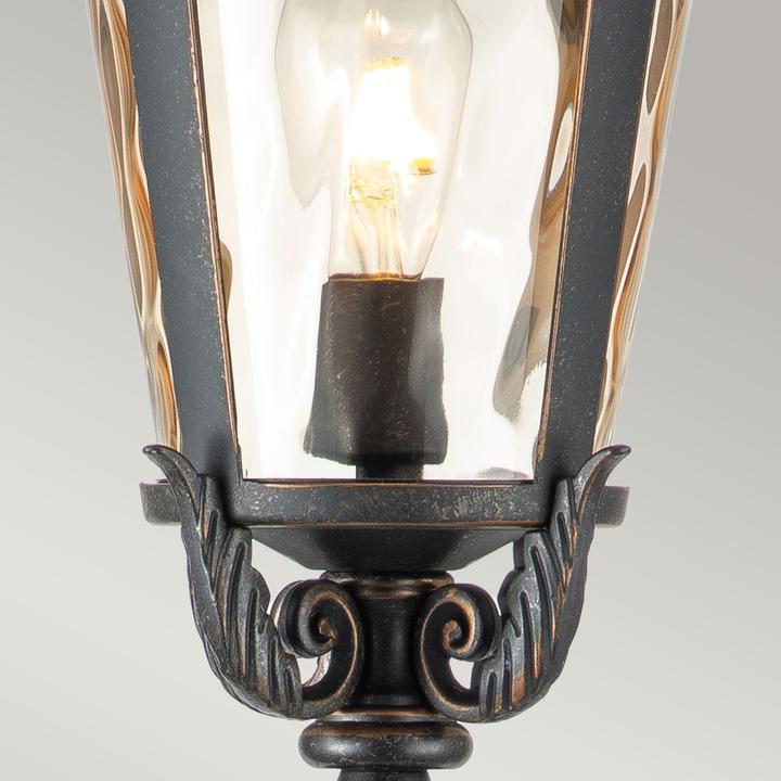 Actual product image Elstead Lighting Baltimore outdoor floor lamp E27 117cm Weathered bronze IP44 (E27, IP44)