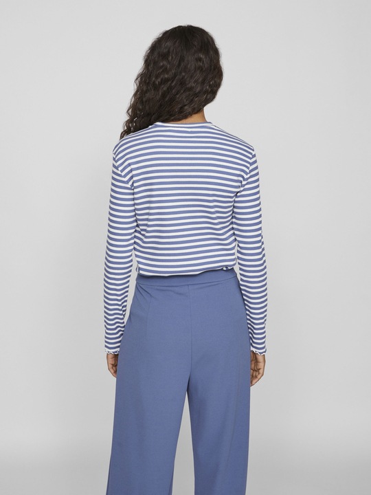 Actual product image Vila Ribbed top with long sleeves (M)