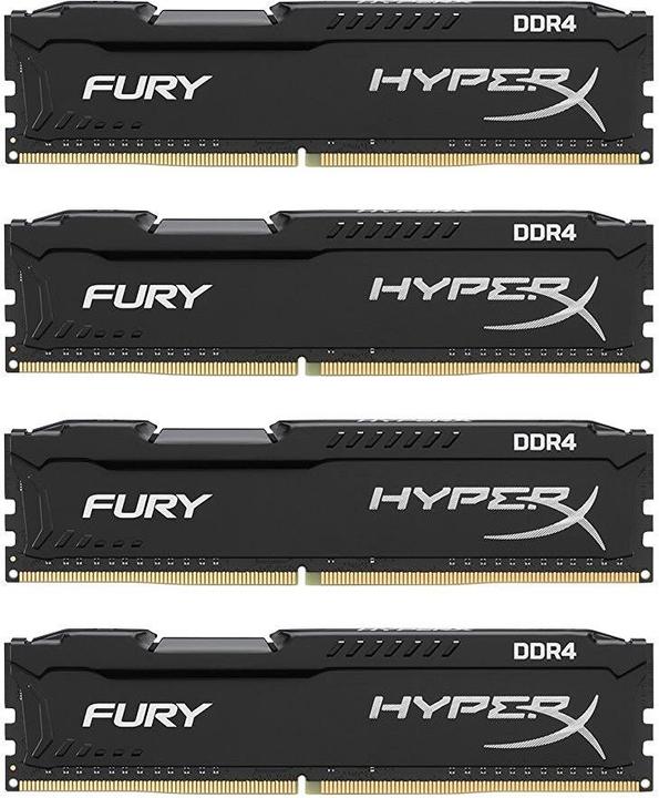Produktbild HyperX Fury (4 x 4GB, 2666 MHz, DDR4-RAM, DIMM)