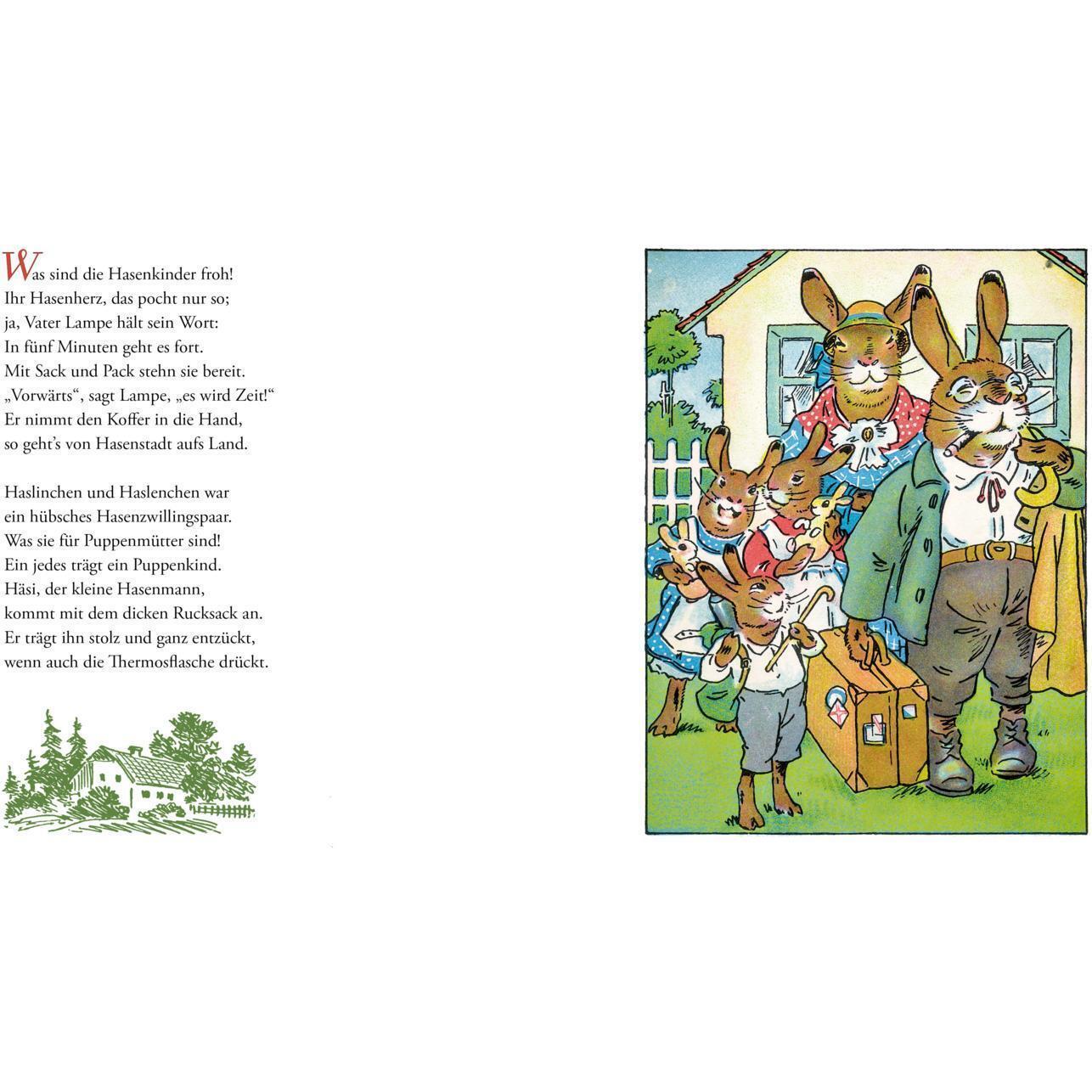 Thumbnail - Lampes Wochenende - Ein lustiger Hasen-Ausflug, Kinderbücher von Herbert Kranz