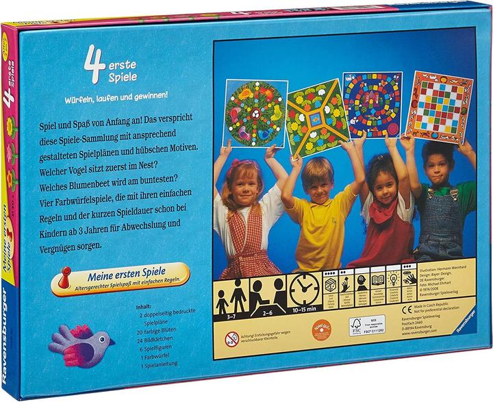 Produktbild Ravensburger Erste Spiele (Deutsch, 2 - 6 Spieler)