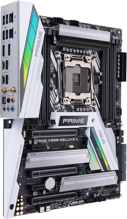 Actual product image ASUS Prime X299-Deluxe II (LGA 2066, Intel X299, ATX)