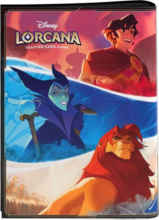 Actual product image Ravensburger Disney Lorcana Trading Card Game: Set 5-8 -Collection folder motif A