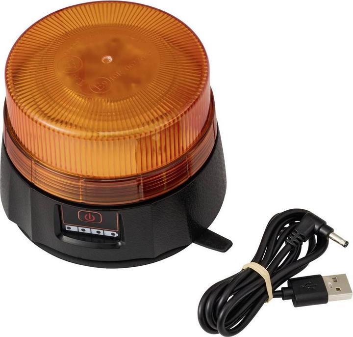 Productafbeelding Voltcraft Warnblinkleuchte VC-17200360 5 V/DC über DC-Eingang Magnetfuss, Saugna