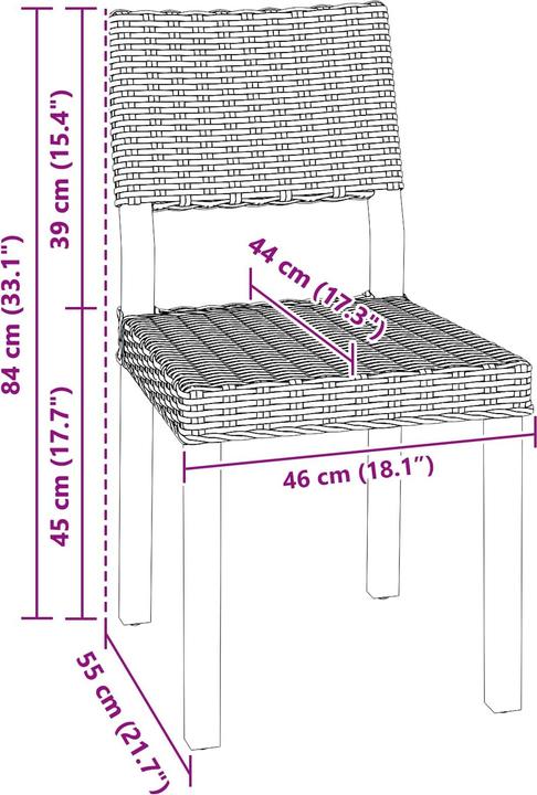 Image du produit vidaXL Esszimmerstuhl