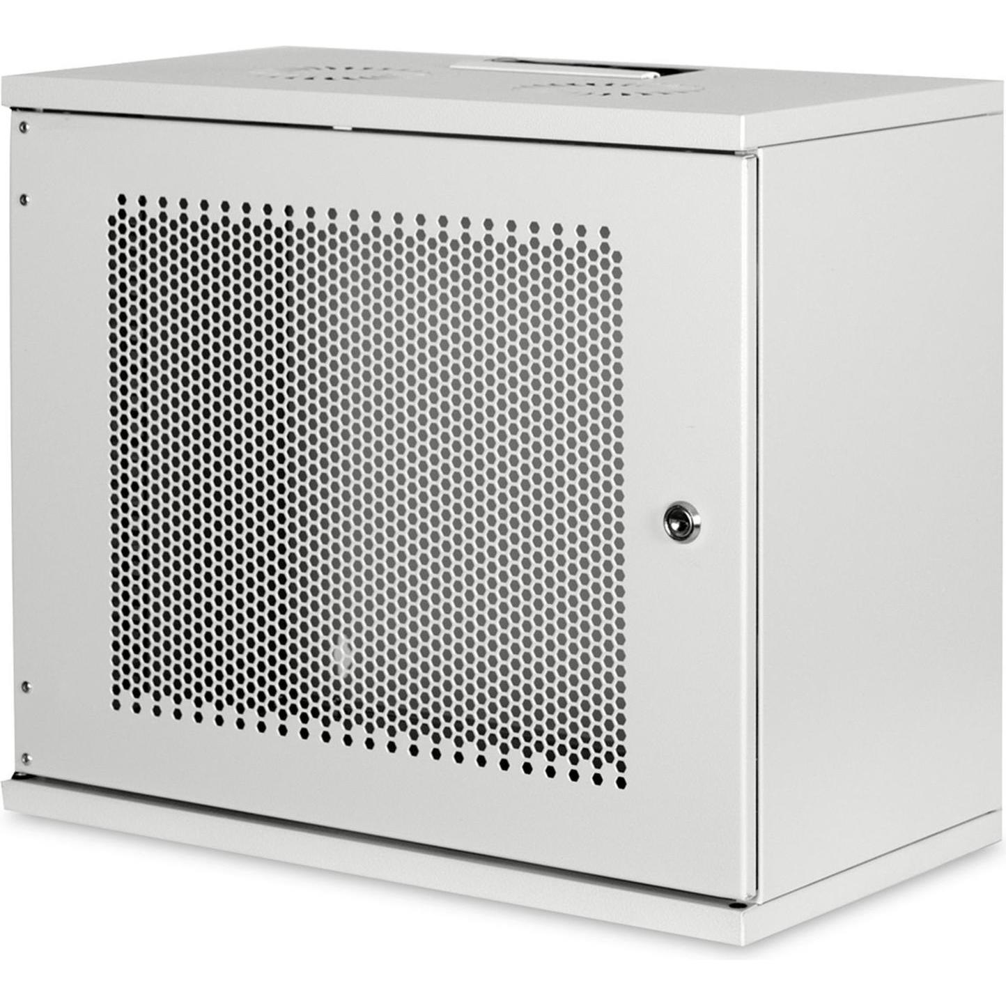 Digitus Wandgehäuse Soho (9 HE, 19 Zoll Rack), Serverschrank, Grau