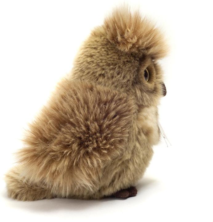 Actual product image Teddy Hermann Owl gray brown 17cm