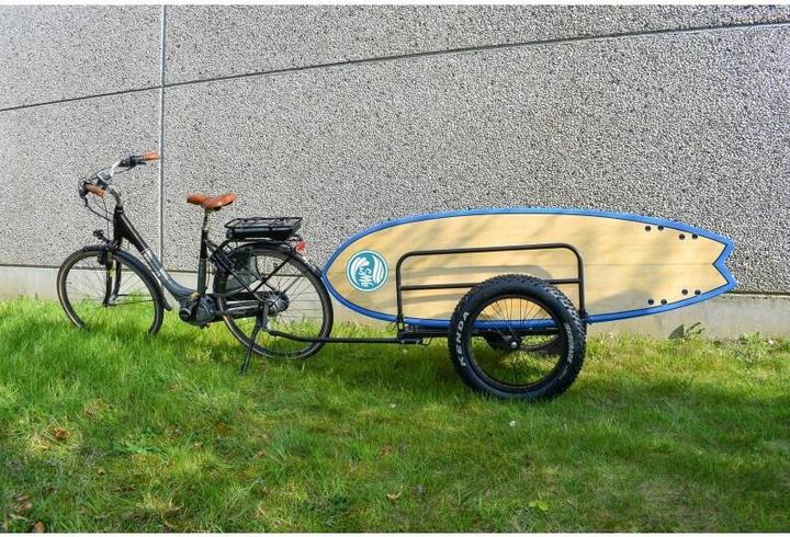Actual product image 9WS Remorque vlo spcial plage - roues fat bike