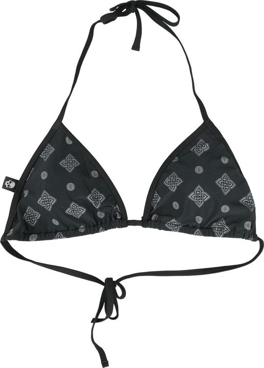 Immagine prodotto Black Premium Bikini Top With Celtic Prints (M)