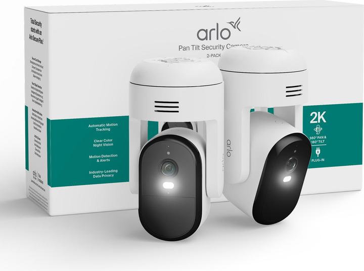 Immagine prodotto Arlo Set di 2 PTZ Essential 3 (2304 x 1296 Pixels)