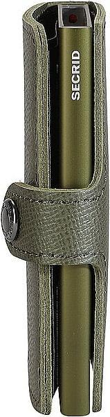 Actual product image Secrid Mini wallet Crisple Mini kelp