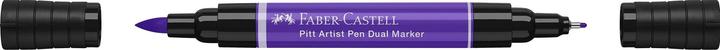 Produktbild Faber-Castell Tuschestift Pitt Artist Pen Dual Purpleviolett (Dunkelviolett, 1 x)