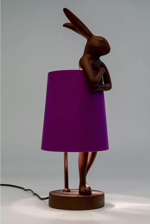 Image du produit Kare Design Lampe de table Animal Rabbit rouge/violet 50cm (E14)