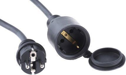 Image du produit Kopp Câble d'extension de sécurité, 25m, noir (25 m)