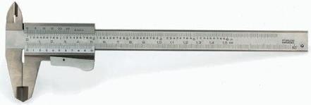 Actual product image RS PRO Vernier scale caliper,6in pocket caliper (15 cm)