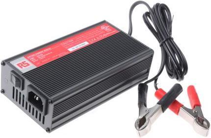 Produktbild RS PRO Bleiakku Ladegerät 12V 5A 3-stufig (UK) (Ladegerät ohne Akku)